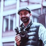 Alexander Katsirntakis, erfolgreicher Indie-Filmemacher aus Niedersachsen, bei der Arbeit an seinem neuesten Projekt