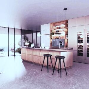 Moderne Traumküche in Bielefeld mit luxuriösen Elementen und funktionaler Einrichtung für inspirierendes Wohnen