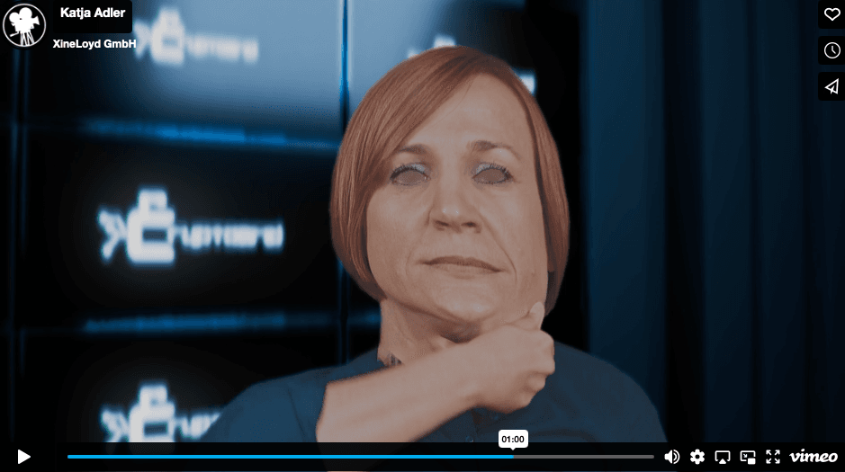 cocamo 26 Norbert Peter bei der Arbeit an visuellen Effekten für seine verwirrenden und auffälligen Filme aus Hannover