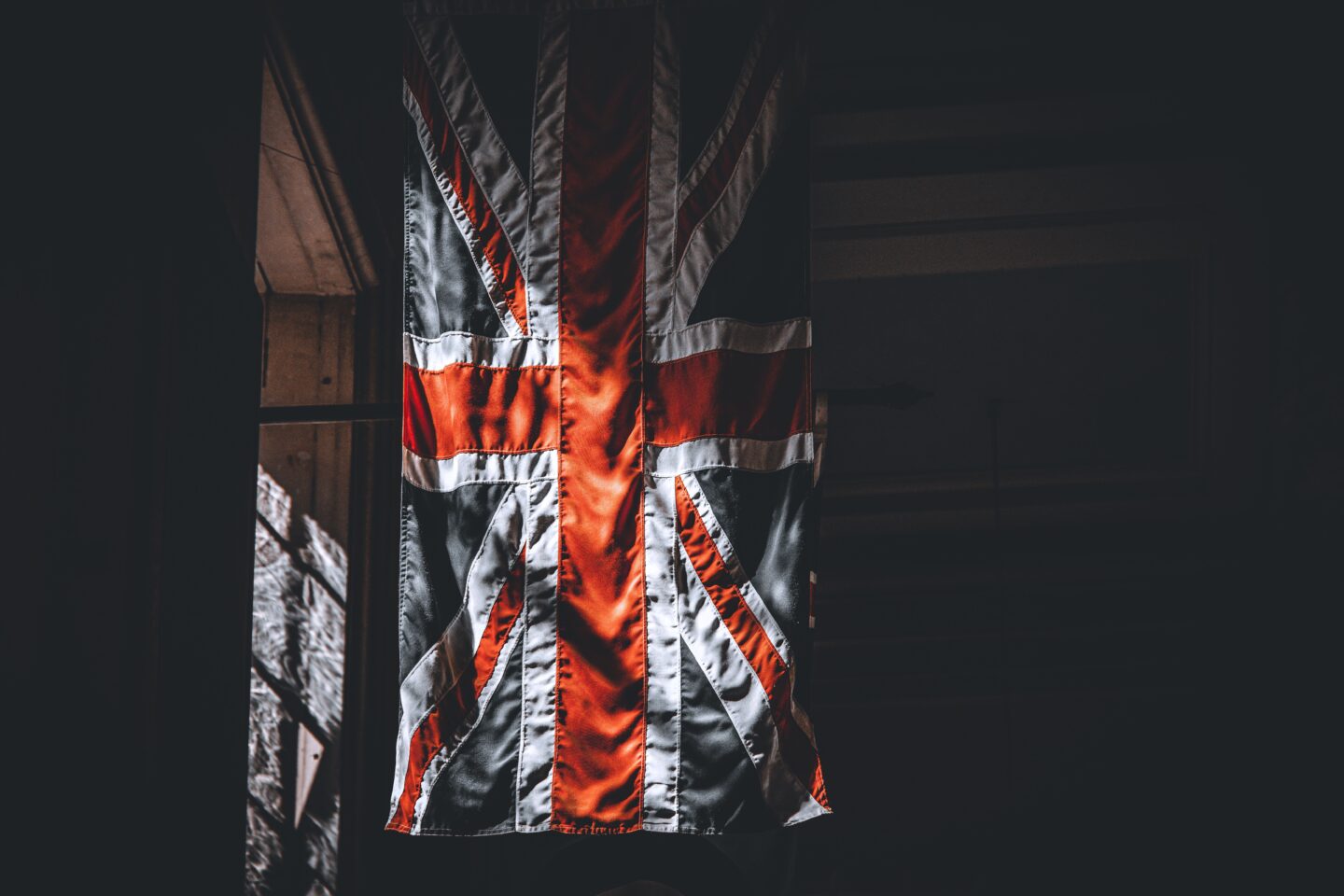 Union Jack Flagge vor Big Ben – Symbol für sichere grenzüberschreitende Strukturen in Europa
